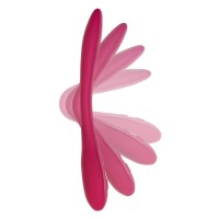 Многофункциональный вибратор L'EROINA Caberna, силикон, бордовый, 20 см