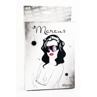 Кружевная маска TOYFA Marcus, розовая