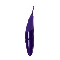 Стимулятор клитора с ротацией Zumio X,фиолетовый,ABS пластик, 18 см