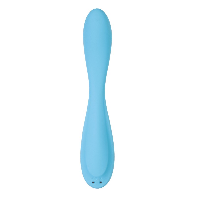 Стимулятор точки G с фиксацией формы Satisfyer G-Spot Flex 4+ Connect App, голубой, 19,5 см