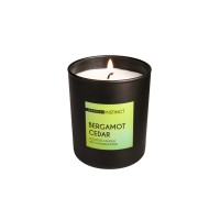 Свеча ароматическая с феромонами  Natural Instinct, кедр, бергамот, 180 гр.