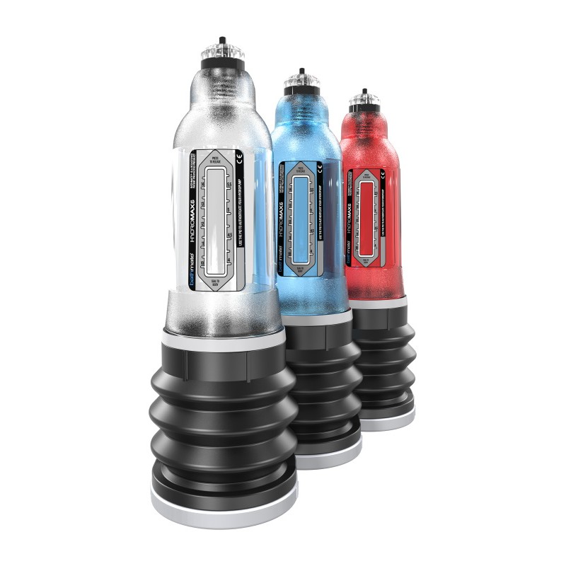 Помпа для пениса Bathmate HYDROMAX5, ABS пластик, голубая, 26 см (аналог Hydromax X20)