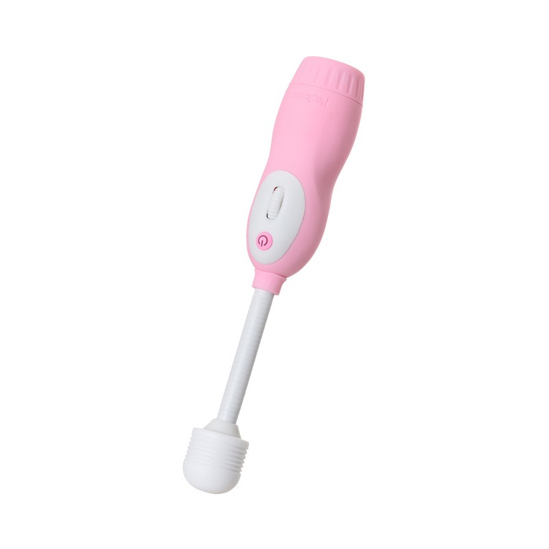 Вибромассажёр LaFree DENMA Magic Eyes, ABS пластик, розовый, 20.4 см