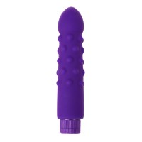 Нереалистичный вибратор TOYFA A-Toys, силикон, фиолетовый, 17 см