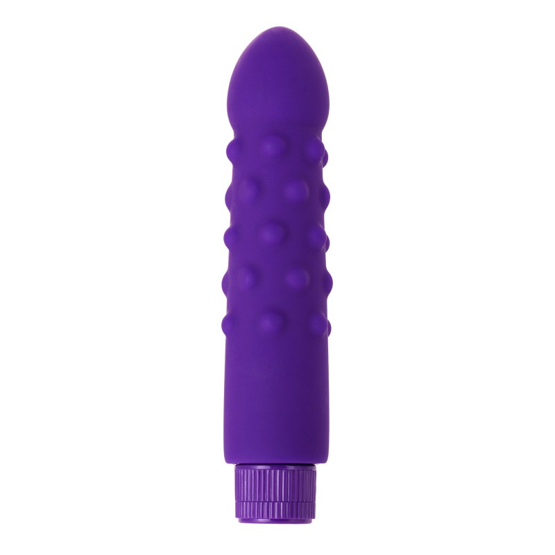 Нереалистичный вибратор TOYFA A-Toys, силикон, фиолетовый, 17 см