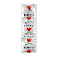 Презервативы masculan Anatomic №3, анатомической формы, 5,3 см, 18,5 см, 3 шт