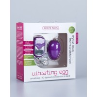 Виброяйцо 10 Speed Remote Vibrating Egg Small фиолетовое