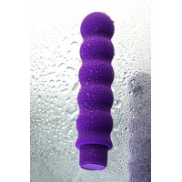 Нереалистичный вибратор A-Toys by TOYFA Wavvy, силикон, фиолетовый, 17 см