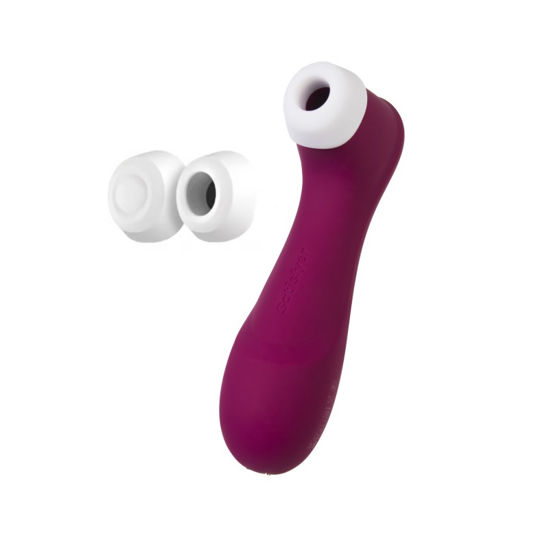 Вакуумный стимулятор клитора Satisfyer Pro 2 Generation 3, Connect App, бордовый, 16,4 см