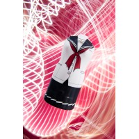 Мастурбатор MAGIC EYES Uniforms NUDE Sailor S, TPE, белый, 17 см