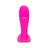 Вибратор для ношения с двойной стимуляцией Satisfyer Top Secret+ Connect App, розовый, 11 см
