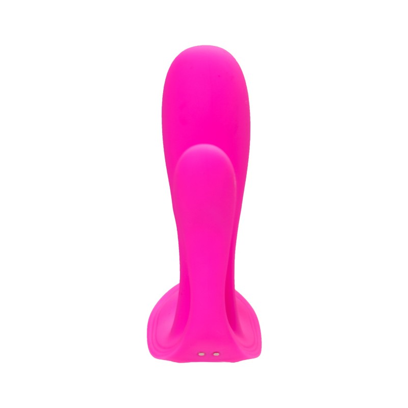 Вибратор для ношения с двойной стимуляцией Satisfyer Top Secret+ Connect App, розовый, 11 см
