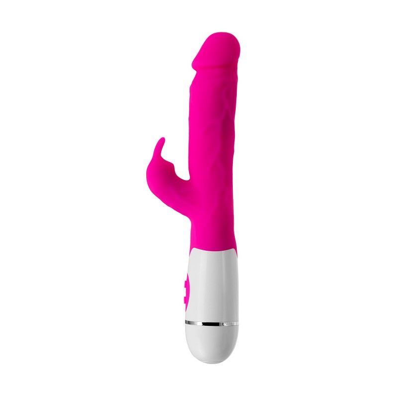 Нереалистичный вибратор A-Toys by TOYFA Mist, силикон, розовый, 25,4 см