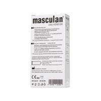 Презервативы Masculan, ultra 4, ультрапрочные, 19 см, 3,4 см, 10 шт.(Ultra Safe Black № 10)