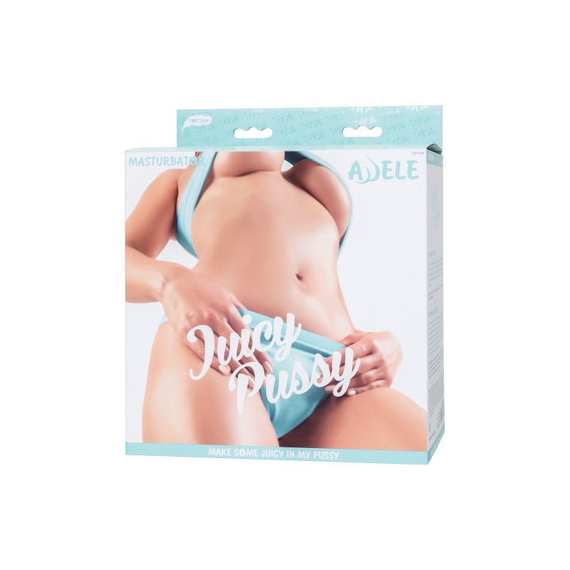 Мастурбатор реалистичный Juicy Pussy by TOYFA Adele, TPE, телесный