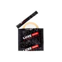 Презервативы Luxe, royal, extreme, 18 см, 5,2 см, 3 шт.