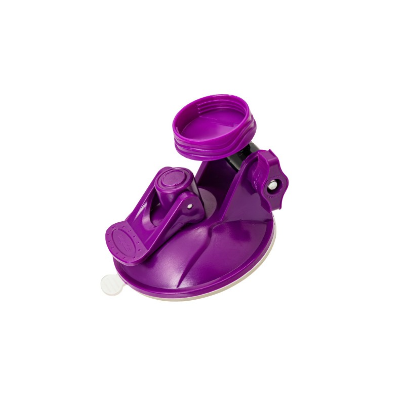 Вибратор с клиторальным стимулятором A-Toys by TOYFA, TPR, фиолетовый, 22,5 см
