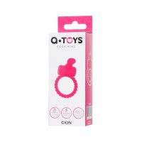 Эрекционное кольцо на пенис A-Toys by TOYFA Cion, силикон, розовый, Ø 3,5 см