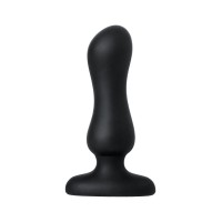 Анальная втулка Optical Head D-PENG, силикон, черный, 12,3 см