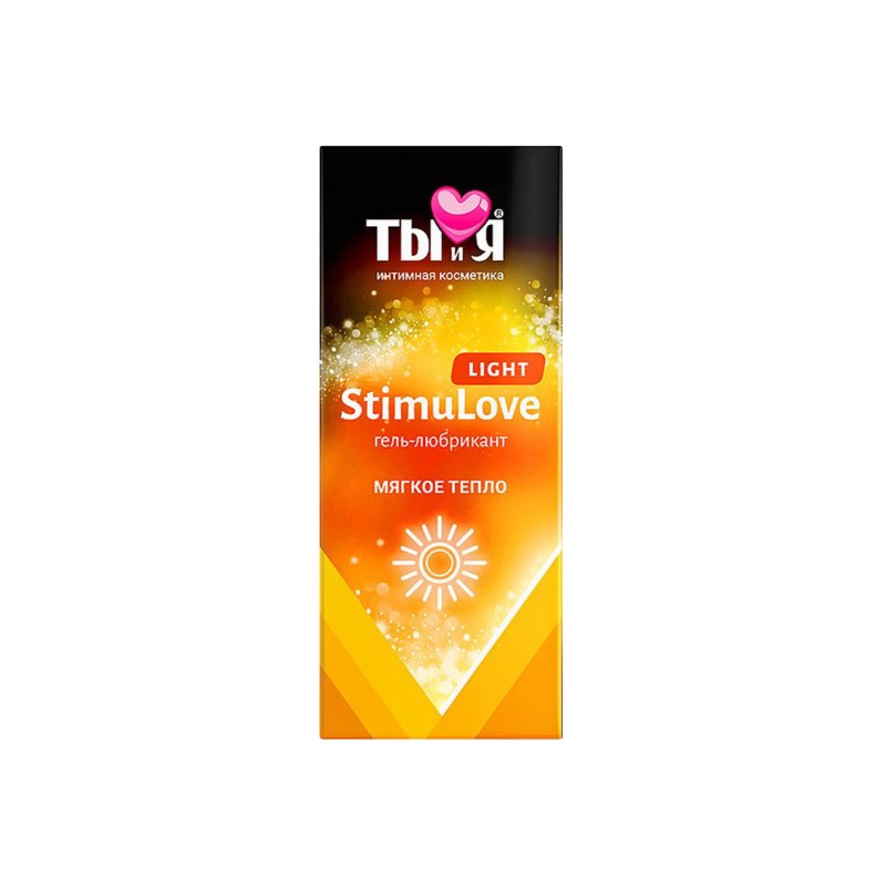 Гель-лубрикант Ты и Я StimuLove light, возбуждающий, 25 г