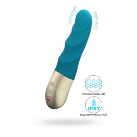 Пульсатор-мини Fun Factory STRONIC PETITE, силикон, голубой, 17 см