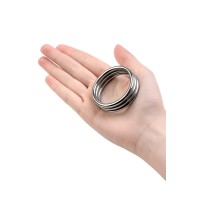 Кольцо на пенис TOYFA Metal, серебряное, Ø 4,8 см