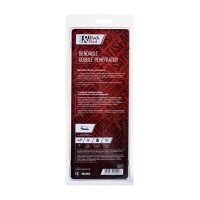 Насадка на пенис Black&Red by TOYFA с вибрацией, PVC, чёрный, 24 см