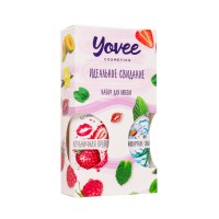 Набор гелей-смазок Yovee для любви (721003+721053), вкусовой (клубника) + увл (алоэ), 2х100 мл