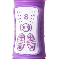 Вибратор с клиторальным стимулятором A-Toys by TOYFA High-Tech fantasy, TPE, фиолетовый, 22, 5 см