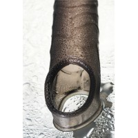 Насадка XLover by TOYFA, для увеличения размера, TPE, черная, 15,5 см
