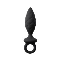 Анальная пробка Erotist Strob M - size, силикон,черная, 13,5 см