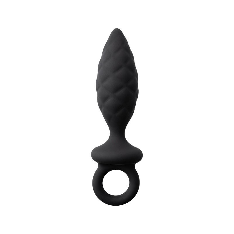Анальная пробка Erotist Strob M - size, силикон,черная, 13,5 см