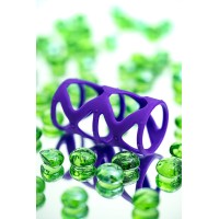 Насадка на пенис A-Toys by TOYFA, силикон, фиолетовый, 7,5 см