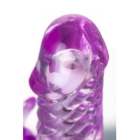 Вибратор с клиторальным стимулятором A-Toys by TOYFA High-Tech fantasy, TPE, фиолетовый, 22, 5 см
