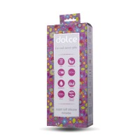 Вибратор TOYFA Dolce Jaden, силикон, розовый, 12,5см