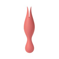 Вибратор Svakom Siren, силикон, красный, 18,9 см