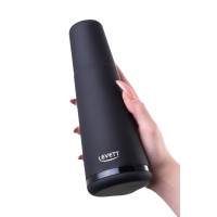 Мастурбатор Levett Zyra, TPE, черный, 22 см