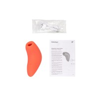 Вакуум-волновой стимулятор клитора Satisfyer Magnetic Deep Pulse, силикон, абрикосовый, 11,6 см