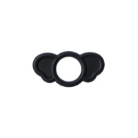 Набор эрекционных колец Sexus Men ELEPHANT RINGS, силикон, чёрный
