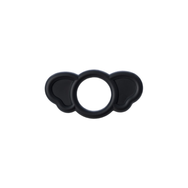 Набор эрекционных колец Sexus Men ELEPHANT RINGS, силикон, чёрный