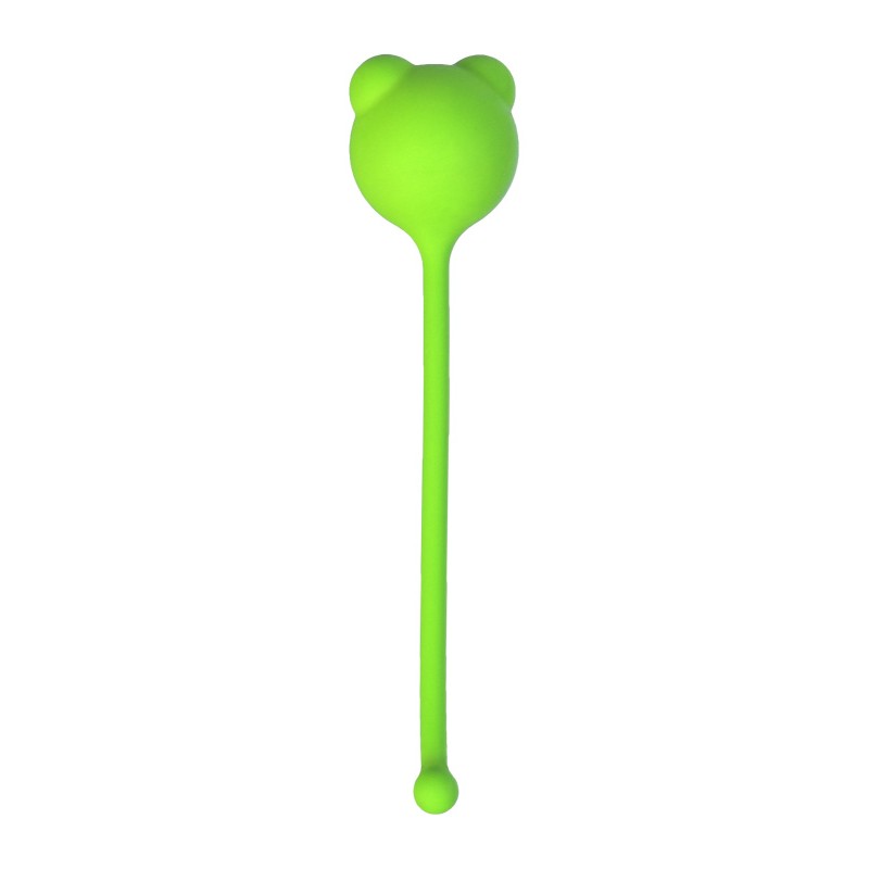 Вагинальный шарик A-Toys by TOYFA Tigo, силикон, зеленый, 12,4 см Ø 2,7 см