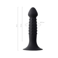 Анальный фаллоимитатор A-Toys by TOYFA Spikn, силикон, черный, 14 см