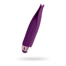 Вибростимулятор L'Eroina Flo, силикон, фиолетовый, 18,5 см