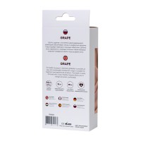 Анальная цепочка ToDo by Toyfa Grape, силикон, фиолетовая, 35 см, Ø 2,7 см