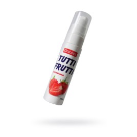 Съедобная гель-смазка TUTTI-FRUTTI для орального секса со вкусом земляники 30г