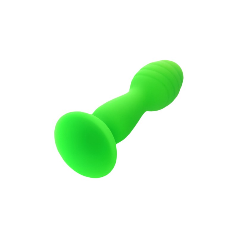 Анальная втулка A-Toys by TOYFA Terg, силикон, зеленый, 10 см