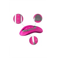 Вибромассажер Nalone Curve, силикон, розовый, 11,5 см