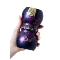 Мастурбатор нереалистичный MensMax Smart Gear BLACK, TPE, прозрачный, 15 см