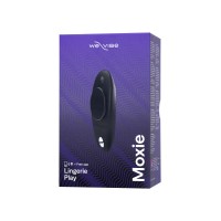 Клиторальный стимулятор WE-VIBE Moxie силикон, черный, 9,2 см