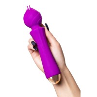 Вибратор Flovetta HYACINTH, силикон, фиолетовый, 21,5 см
